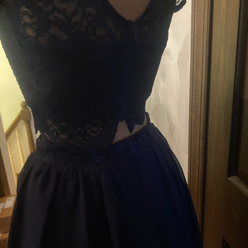 Speechless Midnight Lace Ensemble - image 4